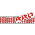 S100CP-Cartela Sinalize com 16 etiquetas 220 Volts