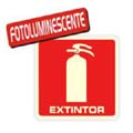 S120AY-Placa Sinalize-Extintos Fotoluminescente
