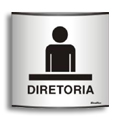 S500AA-Placa Sinalize-Diretoria-Placa Calandrada