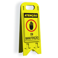 S700AC-Placa Sinalize-Cavalete-Em manutenção