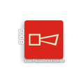 B005 - Placa Pictograma Alarme de Incêndio  (Fotoluminescente)