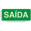 B102-Placa Saída (Fotoluminescente)