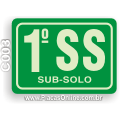 C003-Placa 1o. Sub-solo (Fotoluminescente)
