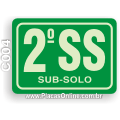 C004-Placa 2o. Sub-solo (Fotoluminescente)