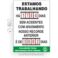 G403 - Placar CIPA (Pequeno)