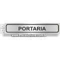 H301 - Placa para Identificação de Setores: Portaria