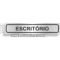 H306 - Placa para Identificação de Setores: Escritório