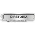 H307 - Placa para Identificação de Setores: Diretoria