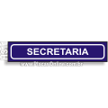 H311-Placa para Identificação de Setores: Secretaria