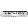 H315 - Placa para Identificação de Setores: Almoxarifado
