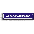 H315-Placa para Identificação de Setores: Almoxarifado