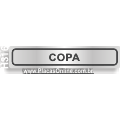 H316 - Placa para Identificação de Setores: Copa