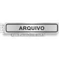 H325 - Placa para Identificação de Setores: Arquivo