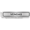 H327 - Placa para Identificação de Setores: Vendas