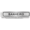 H331 - Placa para Identificação de Setores: Banheiro