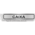H343 - Placa para Identificação de Setores: Caixa