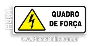 H401-Placa Quadro de Força