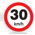 T067-Placa de Regulamentação (R-19): Velocidade máxima permitida